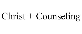 CHRIST + COUNSELING