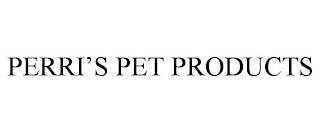 PERRI'S PET PRODUCTS