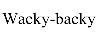 WACKY-BACKY