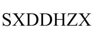 SXDDHZX