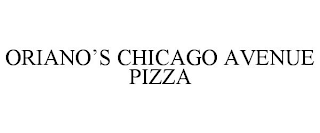 ORIANO'S CHICAGO AVENUE PIZZA