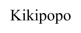 KIKIPOPO