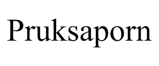 PRUKSAPORN