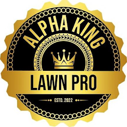 ALPHA KING LAWN PRO ESTD. 2022