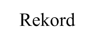 REKORD