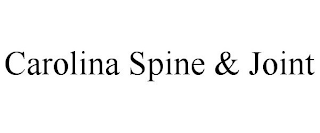 CAROLINA SPINE & JOINT