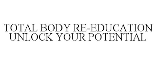 TOTAL BODY RE-EDUCATION UNLOCK YOUR POTENTIAL