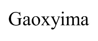 GAOXYIMA