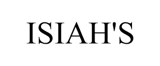 ISIAH'S