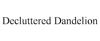 DECLUTTERED DANDELION