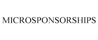 MICROSPONSORSHIPS