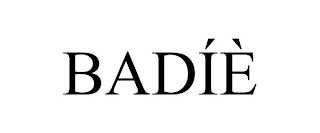 BADÍÈ