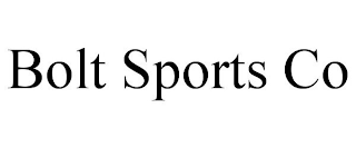 BOLT SPORTS CO
