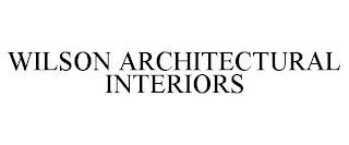 WILSON ARCHITECTURAL INTERIORS