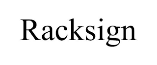 RACKSIGN