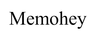 MEMOHEY