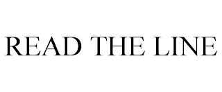 READ THE LINE