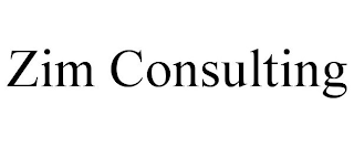 ZIM CONSULTING