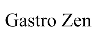 GASTRO ZEN