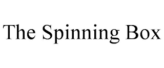 THE SPINNING BOX