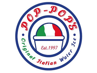 · POP-POP'S · ORIGINAL ITALIAN WATER ICE EST. 1997