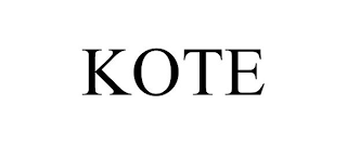 KOTE