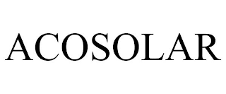 ACOSOLAR