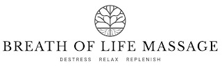 BREATH OF LIFE MASSAGE DESTRESS RELAX REPLENISH