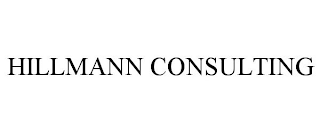 HILLMANN CONSULTING