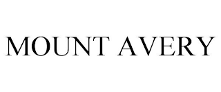 MOUNT AVERY