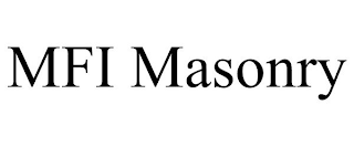 MFI MASONRY