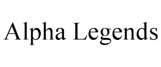 ALPHA LEGENDS