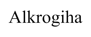ALKROGIHA
