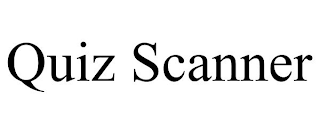 QUIZ SCANNER