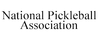 NATIONAL PICKLEBALL ASSOCIATION