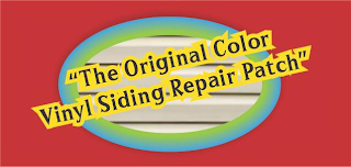 "THE ORIGINAL COLOR VINYL SIDING REPAIR PATCH"