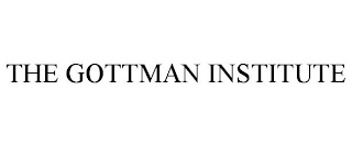 THE GOTTMAN INSTITUTE