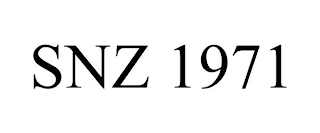 SNZ 1971