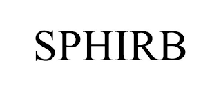 SPHIRB