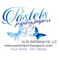 PASTELS PRINTS & PAPERS BY SO WELL DESIGN INK, LLC WWW.PASTELSPRINTSPAPERS.COM