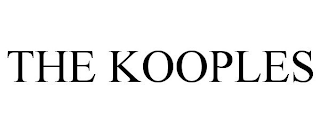 THE KOOPLES