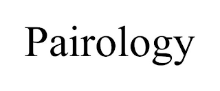 PAIROLOGY