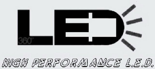 360° LED HIGH PERFORMANCE L.E.D.