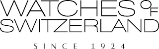 WATCHES OF SWITZERLAND SINCE 1924