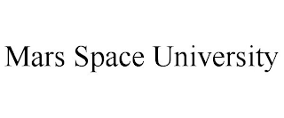 MARS SPACE UNIVERSITY