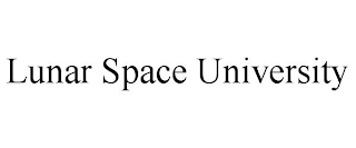 LUNAR SPACE UNIVERSITY