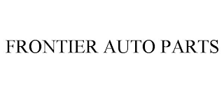 FRONTIER AUTO PARTS