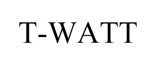 T-WATT