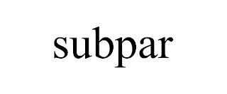 SUBPAR