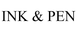 INK & PEN